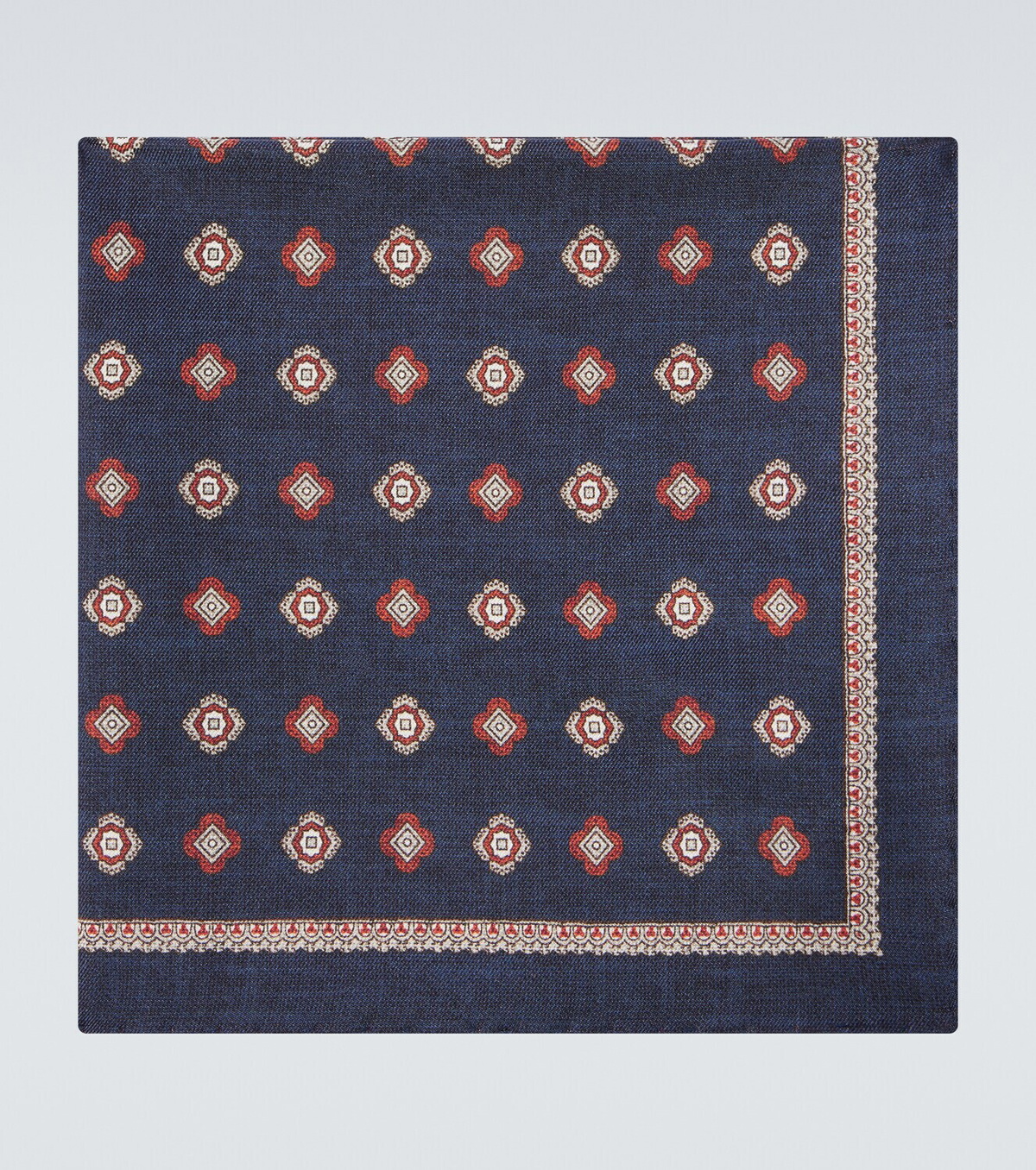 Brunello Cucinelli Silk jaquard pocket square