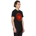 Balmain Black Coin Logo T-Shirt