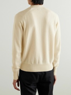 TOM FORD - Wool and Cashmere-Blend Sweater - White