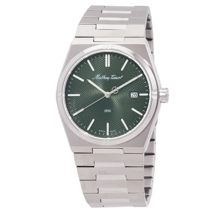 Photo: Mathey-Tissot Zeus Green Dial Mens Watch H118AV
