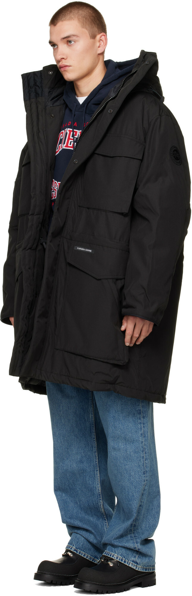Canada Goose Black Erie Down Parka