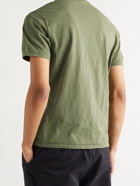 ALEX MILL - Standard Slim-Fit Slub Cotton-Jersey T-Shirt - Green