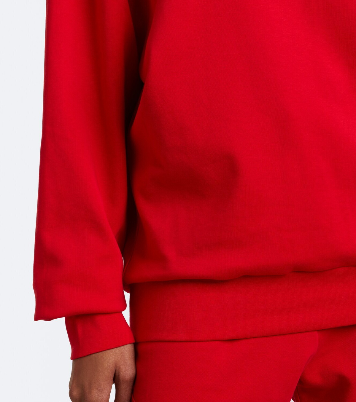 Norba Julia cotton jersey polo sweatshirt