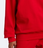 Norba Julia cotton jersey polo sweatshirt