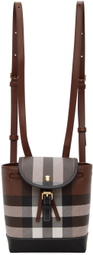 Burberry Brown Micro Backpack