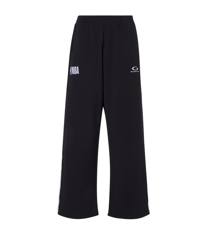Photo: Balenciaga x NBA logo cotton fleece sweatpants