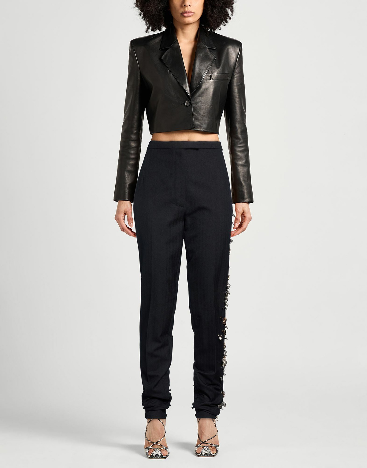 Dries Van Noten Womens Pants in Midnight blue