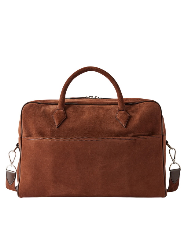 Photo: Métier - Closer Two Day Suede Weekend Bag