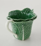 Bordallo Pinheiro Couve ceramic jug