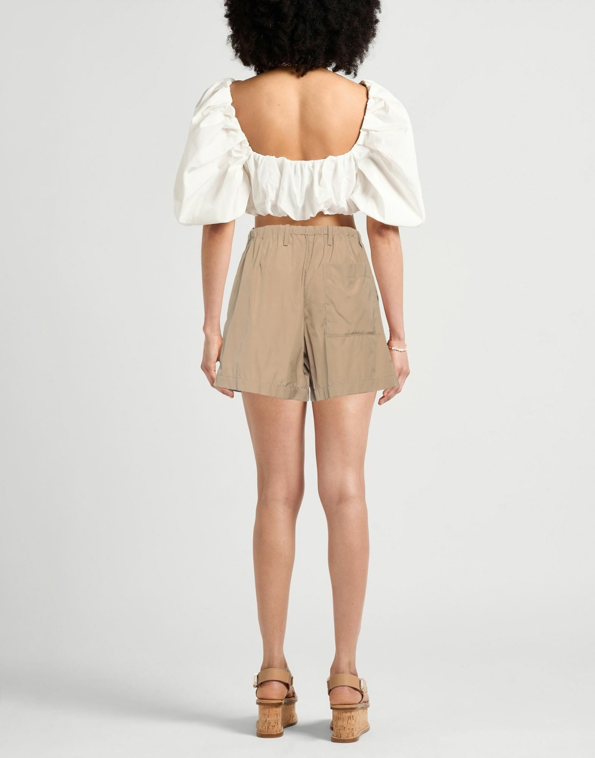 Dries Van Noten Womens Shorts & Bermuda Shorts Sand