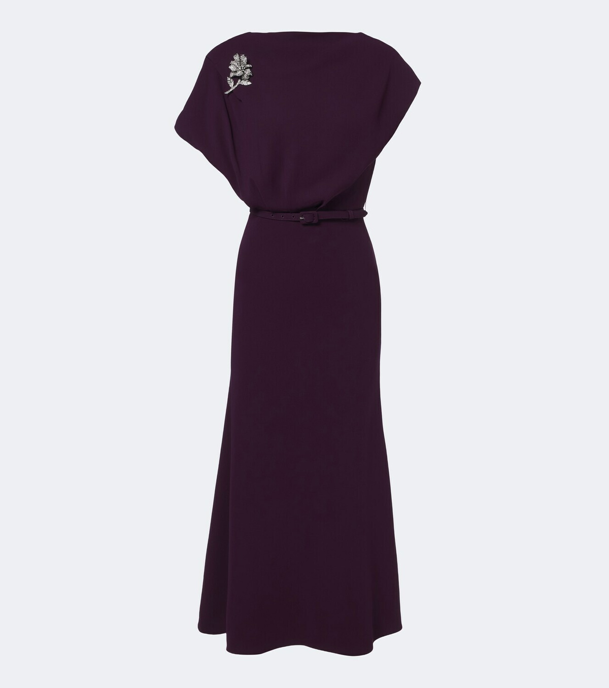 Roland Mouret Embellished cady cocktail dress