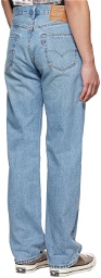 Levi's Blue 50's Straight Jeans