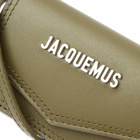 Jacquemus Men's Le Porte Azur Cross Body Bag in Khaki