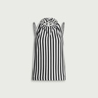 Hosbjerg Women's Dilan Top in Black/White Stripe