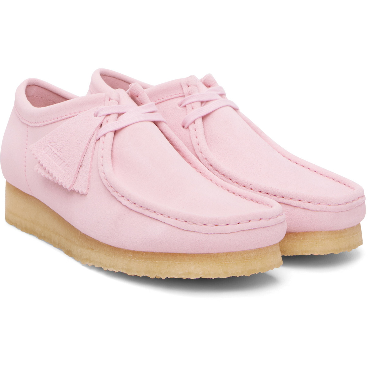 Clarks Originals Pink Wallabee Derbys