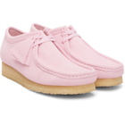 Clarks Originals Pink Wallabee Derbys