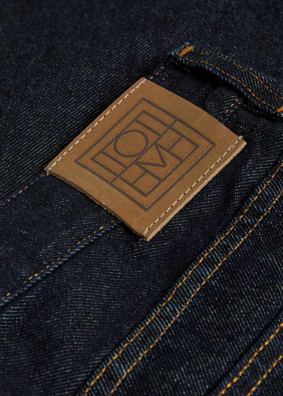 Toteme Straight-leg Jeans Dark Blue