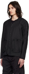 C.P. Company Black Button Jacket