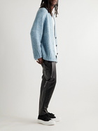 Maison Margiela - Alpaca, Cotton and Wool-Blend Cardigan - Blue