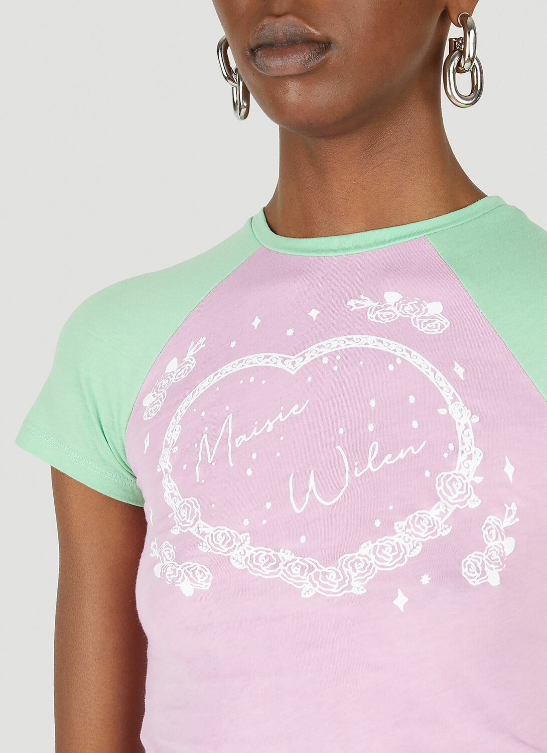 Maisie Wilen Slinky Two-Tone T-Shirt