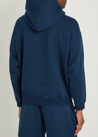Cole Buxton International Hooded Logo-embroidery Cotton Sweatshirt Navy