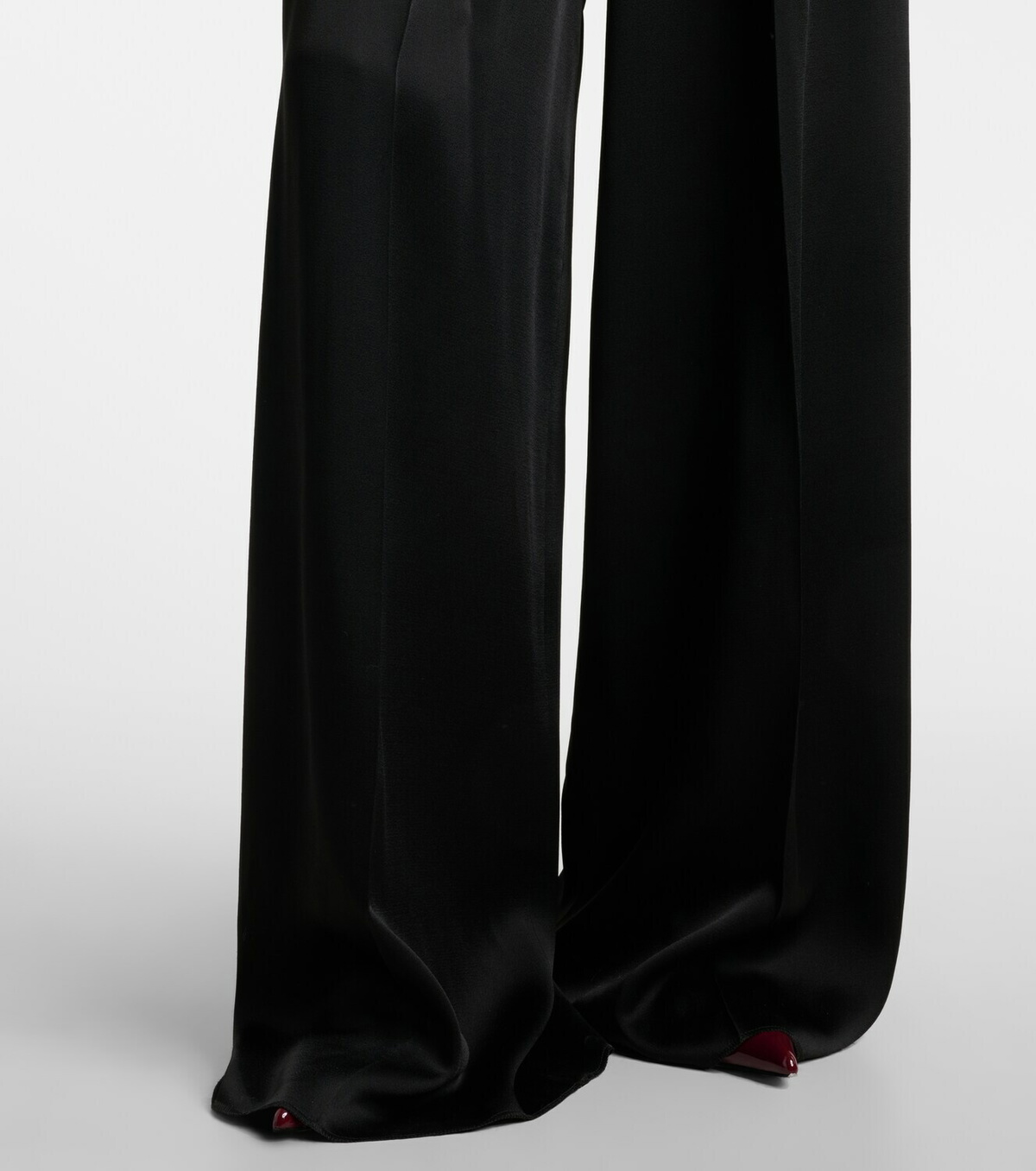 Max Mara Msevespa cutout satin jumpsuit