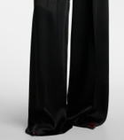 Max Mara Msevespa cutout satin jumpsuit
