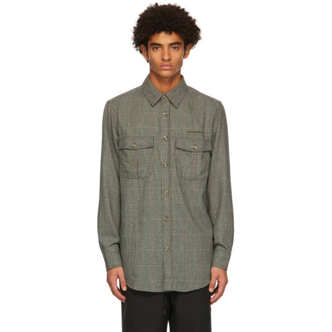 Photo: Han Kjobenhavn Khaki Check Garden Shirt