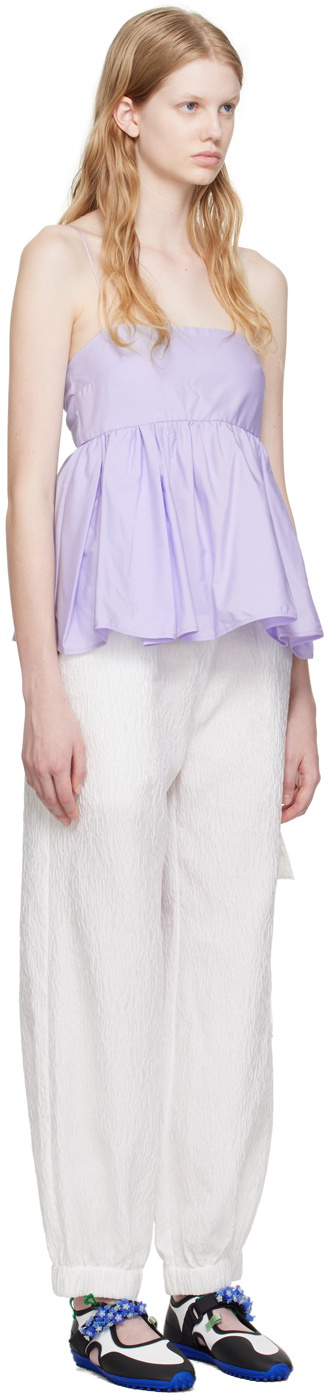 トップス cecilie bahnsen camisole Cecilie Bahnsen Purple James Camisole Cecilie Bahnsen