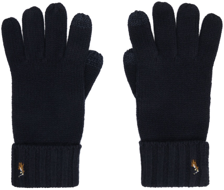 Photo: Polo Ralph Lauren Navy Touch Gloves