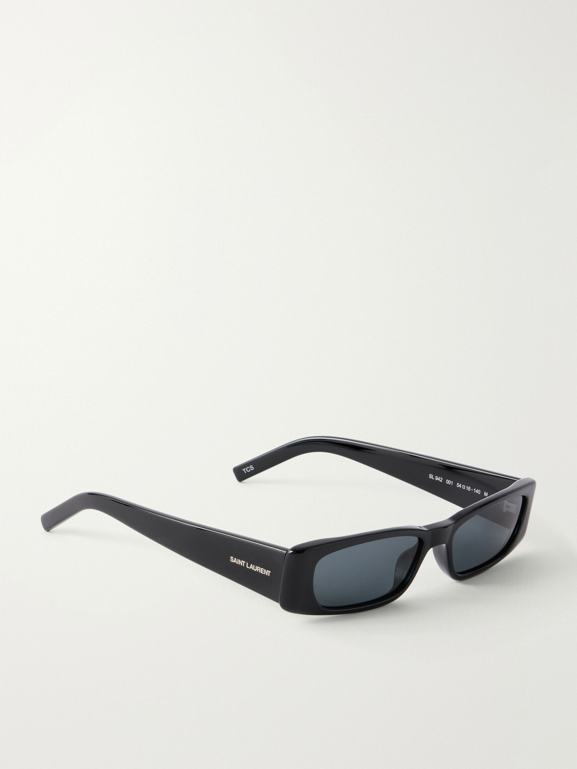 SAINT LAURENT - SL 942 Square-Frame Recycled Acetate Sunglasses - Black