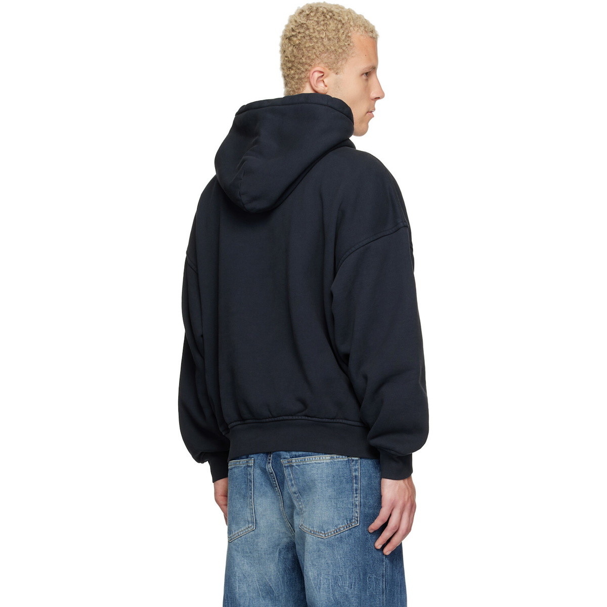 Rhude Black Dakar Convoy Hoodie