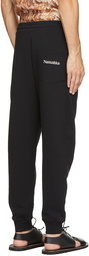 Nanushka Black Shay Lounge Pants