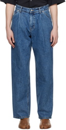 Youth Blue Structured Jeans