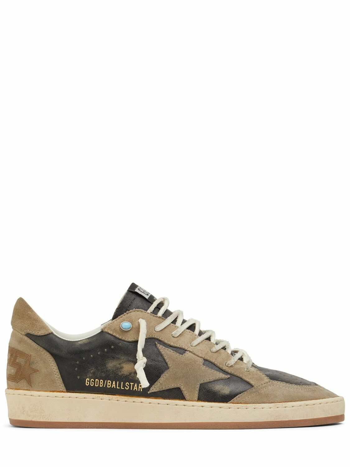 GOLDEN GOOSE Ballstar Leather Sneakers Golden Goose Deluxe Brand