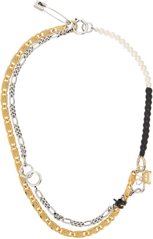 Photo: Magliano Silver & Gold New Mess Of A Necklace
