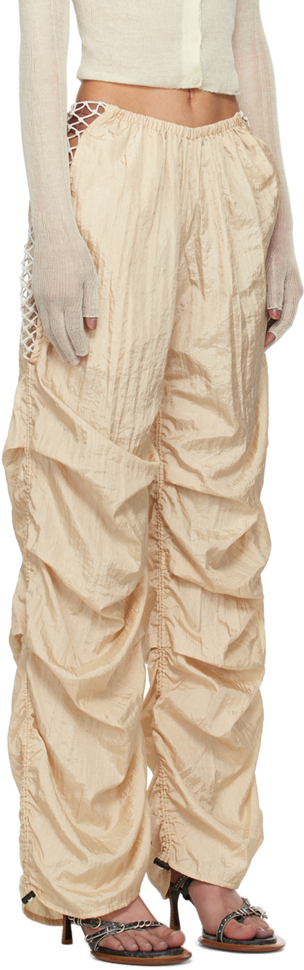 Isa Boulder SSENSE Exclusive Beige Chute Lounge Pants