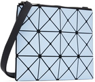 BAO BAO ISSEY MIYAKE Blue & Gray Double Color Lucent Bag