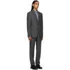 Z Zegna Grey Check Slim Suit