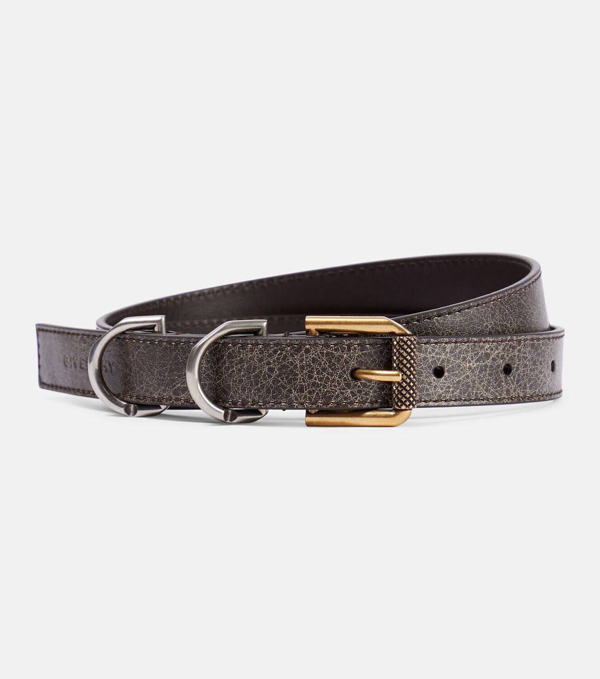 New Givenchy Voyou Belt in Denim Givenchy Voyou Medium Shoulder Bag in Denim | Neiman Marcus main image 4