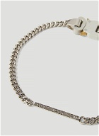 1017 ALYX 9SM - Logo Rollercoaster Necklace in Silver