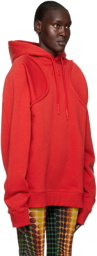 Jean Paul Gaultier Red 'JPG' Hoodie