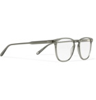 Garrett Leight California Optical - Brooks D-Frame Acetate Optical Glasses - Gray