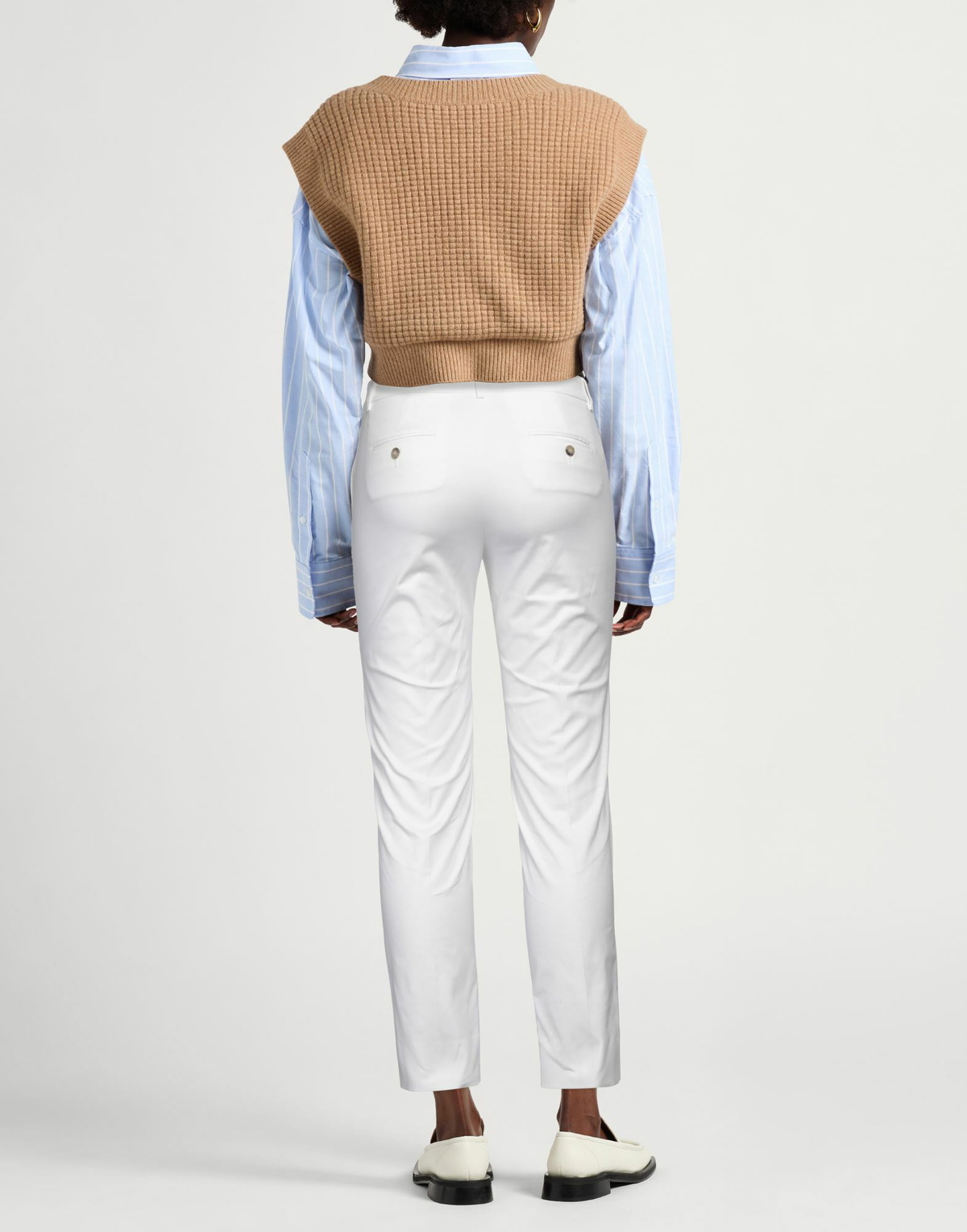 Peserico Womens Pants in White