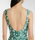 Markarian Numa brocade midi dress