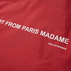 Drôle de Monsieur Panelled Not From Paris Madame Jacket