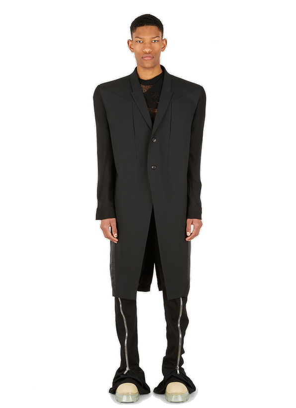 Photo: Fogtatlin Draped Strap Coat in Black