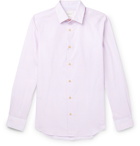 Paul Smith - Soho Slim-Fit Striped Cotton-Poplin Shirt - Pink