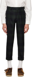 BEAMS PLUS Black & Khaki Ivy Trousers