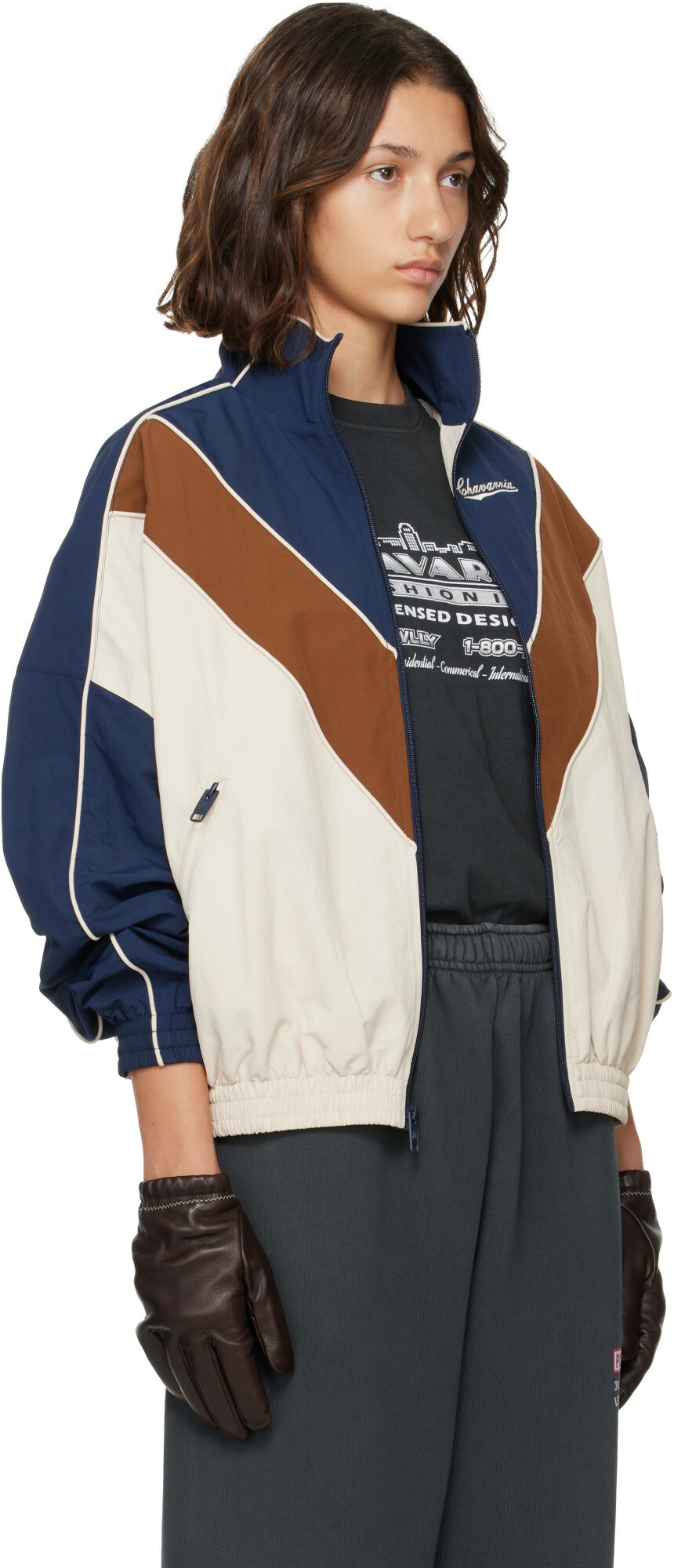 WILLY CHAVARRIA Multicolor 'Bad Boy' Track Jacket